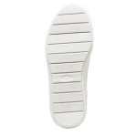 Dr. Scholl's Shoes Womens Time Off Platform Slip On Fashion Sneaker,White Smooth,6.5
