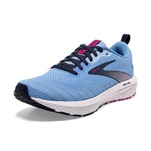 Brooks Women’s Revel 6 Neutral Running Shoe - Marina/Lilac Rose/Pink Lady - 8 Medium