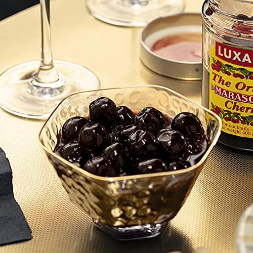 Luxardo Gourmet Cocktail Maraschino Cherries | for Old Fashioned, Manhattan and Desserts | Packed in Special Protective Bubble | 400G Jar