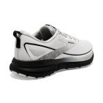 Brooks Women’s Trace 3 Neutral Running Shoe - White/Oyster/Black - 8 Medium