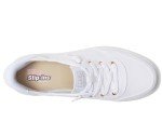 Skechers Women's Hands Free Slip-Ins Skip Cute - B Cute Sweet Sneaker, White, 6