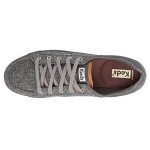 Keds womens Center Ii Cotton Slub Sneaker, Charcoal, 8.5 US