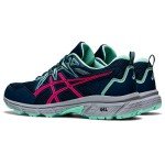 ASICS Women's Gel-Venture 8 Running Shoes, 10, MAKO Blue/Pink GLO