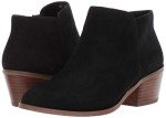 Amazon Essentials Women's Ankle Boot, Black Microsuede, 13