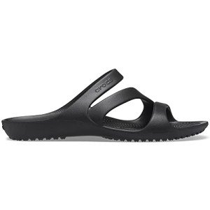 Crocs Women's Kadee II Sandals, Black, 8