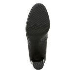 Naturalizer Womens Berlin Chunky High Heel Platform Pump,Black Smooth,8.5