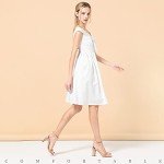 Ankis Nude Heels for Women Open Toe Ankle Strap Chunky Heel Pump Sandals Evening Dress Party Wedding Strappy Buckle Sandals Standard Size 2.75 Inches Tall Thick Heel Design