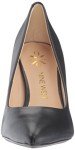 NINE WEST Women's ASTORIA9X9 Pump, Black Leather, 8
