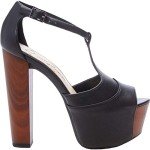 Jessica Simpson Women's DANY Platform, Black, 8 M US