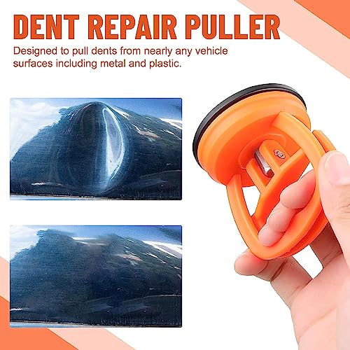 Dent Puller,2 Pack Car Dent Puller Dent Remover Tool Dent Removal Kit for Car Suction Cup Dent Puller and Dent Repair Kit Handle Lifter for Cars Body,Glass,Screen,Tiles Lifting,Objects Moving