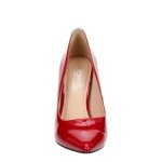 Michael By Michael Shannon Ryleigh - Women's Classic Pointed Toe High Heel Dress Pump Shoes Red, Size 7.0 Medium Width