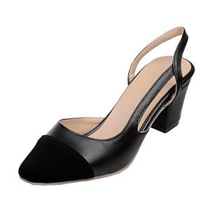 White Dress Shoes for Women Wide Heel Womens Heels Comfortable Dressy White White Shoes for Women Dressy Black Chunky Heels for Women Close Toe