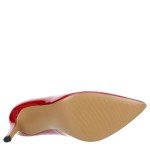 Michael By Michael Shannon Ryleigh - Women's Classic Pointed Toe High Heel Dress Pump Shoes Red, Size 7.0 Medium Width