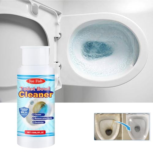 LutIedan 150ml Splash Toilet Cleaner Foam Powder, Toilet Cleaning Powder Foaming Toilet Bowl Cleaner Household Toilet Cleaners for Toilet Squatting Pans, Urinals, Pipe Cleaning