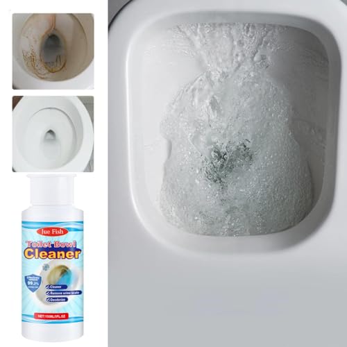 LutIedan 150ml Splash Toilet Cleaner Foam Powder, Toilet Cleaning Powder Foaming Toilet Bowl Cleaner Household Toilet Cleaners for Toilet Squatting Pans, Urinals, Pipe Cleaning