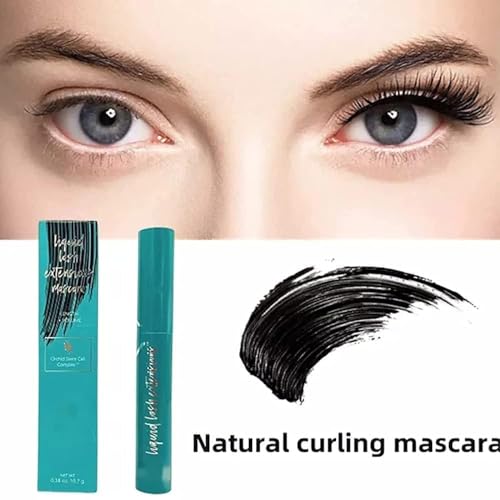 Thrive mascara Liquid Lash Extensions Mascara-Brynn Thick and slender, Waterproof and Sweatproof (Rich Black 10.7g/0.38 OZ）