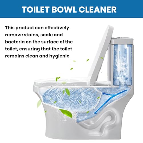 LutIedan 150ml Splash Toilet Cleaner Foam Powder, Toilet Cleaning Powder Foaming Toilet Bowl Cleaner Household Toilet Cleaners for Toilet Squatting Pans, Urinals, Pipe Cleaning
