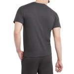 Champion Men's Classic Script Logo T-Shirt, Granite