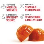 Men's Testosterone Booster Gummies with Natural Ingredients