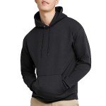 Hanes EcoSmart Men's Hooded Sweatshirt, Black XL