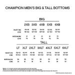 Champion Men's Cotton Knit Open Hem Pants