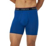 Hanes Men's Boxer Briefs with Support Pouch