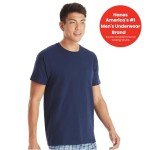 Hanes Men's Moisture-Wicking Pocket T-Shirt 6-Pack