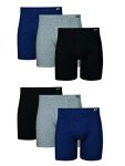 Hanes Men's Comfortsoft Tagless Boxer Briefs, 6 Pack