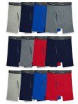 Coolzone Men's Boxer Briefs, 12-Pack Assorted Colors