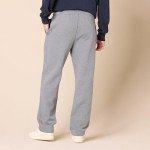 Men's Fleece Open Bottom Sweatpants - Light Grey