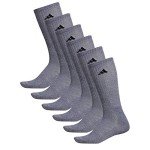 Adidas Men's Cushioned Crew Socks, 6-Pair Set