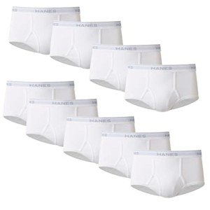 Hanes Men's Moisture-Wicking Cotton Briefs - 9 Pack