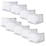 Hanes Men's Moisture-Wicking Cotton Briefs - 9 Pack