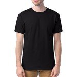 Hanes Men's Black Short Sleeve T-Shirt 4-Pack