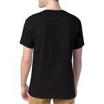 Hanes Men's Black Short Sleeve T-Shirt 4-Pack
