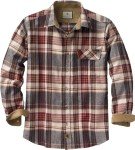 Men's Legendary Whitetails Plaid Flannel Shirt, X-Large