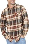 Men's Legendary Whitetails Plaid Flannel Shirt, X-Large