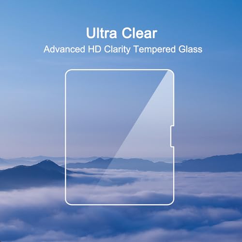Ailun 2 Pack Screen Protector for iPad Pro 13 Inch 2024 7th Generation, iPad Air 13 Inch 6 Generation [2024 6th Gen] Tempered Glass [Face ID & Apple Pencil Compatible] Case Friendly [2 Pack]