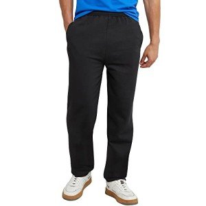 Hanes Men's Black Pants - Versatile Comfort Gear