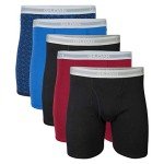 Gildan Men's Boxer Briefs 5-Pack
