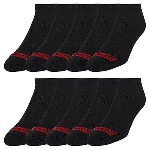 Men's Low Sport Socks 8-10 Pairs - Black