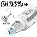 Professional Ear and Nose Hair Trimmer - Waterproof