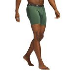 Adidas Men's Boxer Briefs, 3-Pack, Green/Grey/Blue