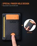 Buffway Slim Minimalist Wallet with RFID Blocking - Black