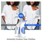 HiLIFE Portable Handheld Clothes Steamer, 700W Capacity