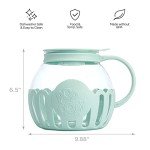 Ecolution Microwave Popcorn Popper with 3-in-1 Lid