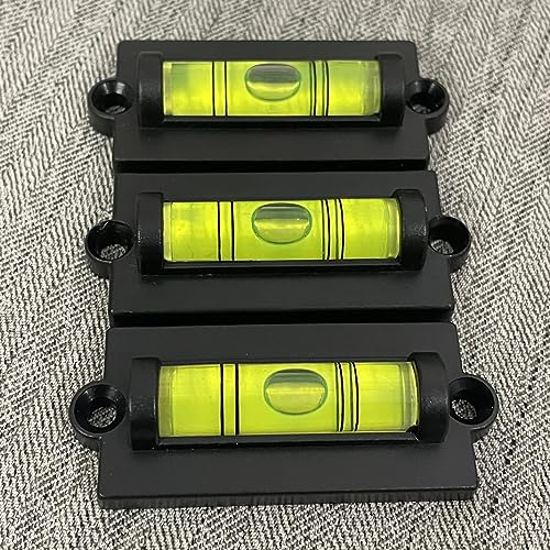 YMGBHNKJLS 5Pcs Bubble Levels Spirit Level with Screws Precision Bubble Spirit Level Measuring Layout Tools (Y02)