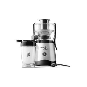 Magic Bullet Mini Citrus Juicer with Cup, Black/Silver
