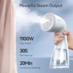 HiLIFE Portable Clothing Steamer, 1100W, 300ml Tank