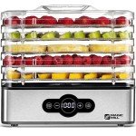 Adjustable Digital Food Dehydrator with 5 Trays